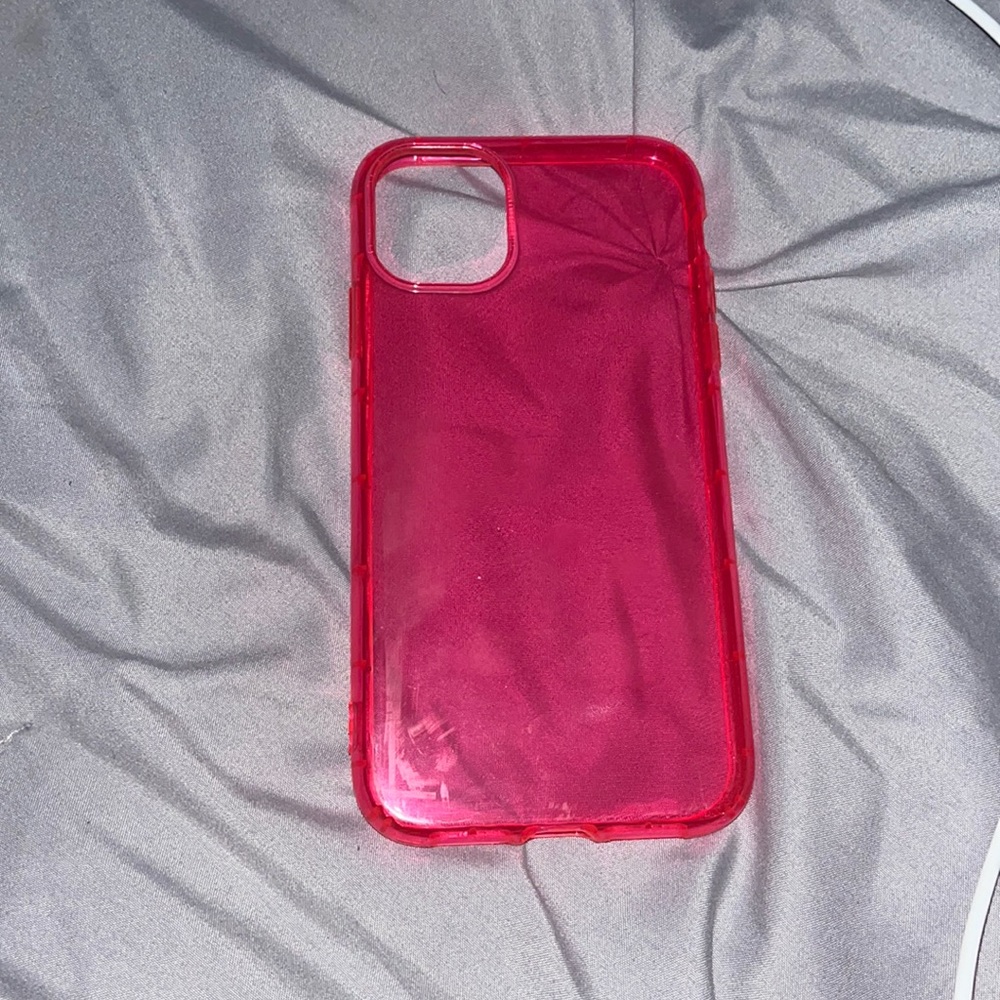 hot pink iphone 11 phone case